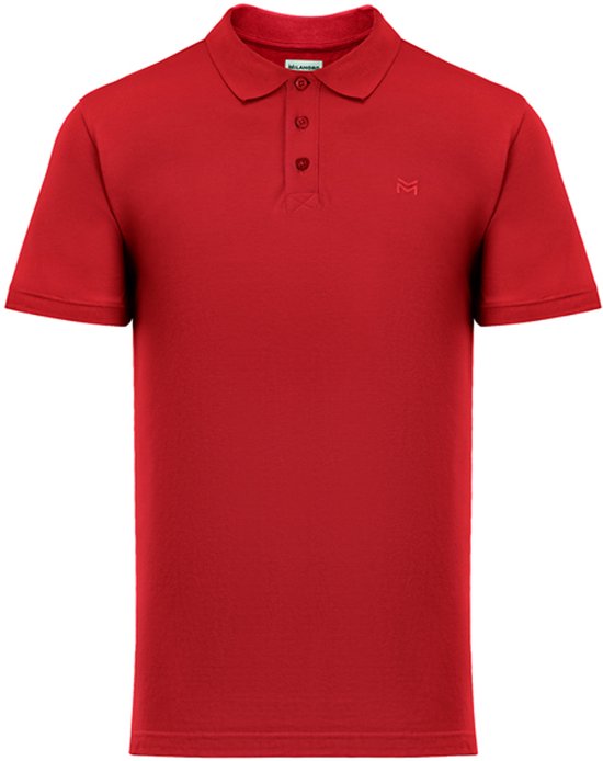 Milanoro - Elegante polo voor heren - Koningsblauw - M