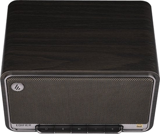 Edifier D32 - Stereo HiRes Airplay/Bluetooth speaker - Zwart Walnoot