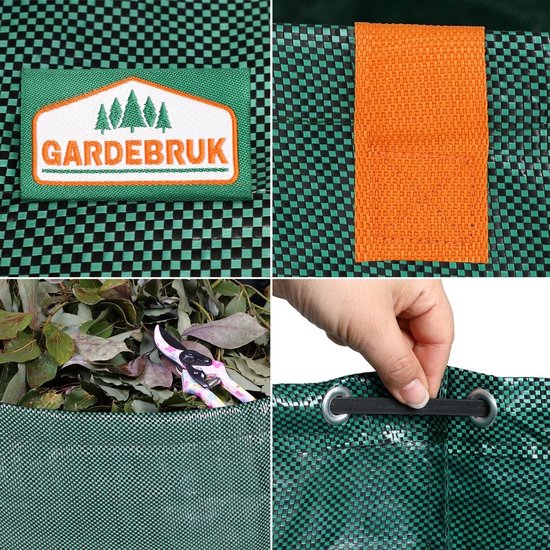 Gardebruk Tuinafvalzakken - 2 Stuks 500 Liter - Groen