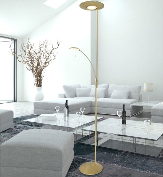 Vloerlamp Steinhauer Zenith LED - Messing