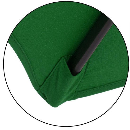 Kingsleeve Zweefparasol - Kantelbaar Handslinger Ø300cm UV 50+ - Groen