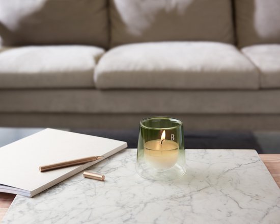 Bolsius Geurkaars Clean Light Starterkit Gardenia / Vijg