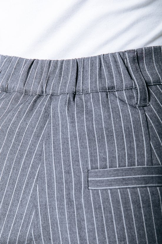 Colourful Rebel - Rus Stripe Straight Pants Elastische Tailleband - Dames - Broeken