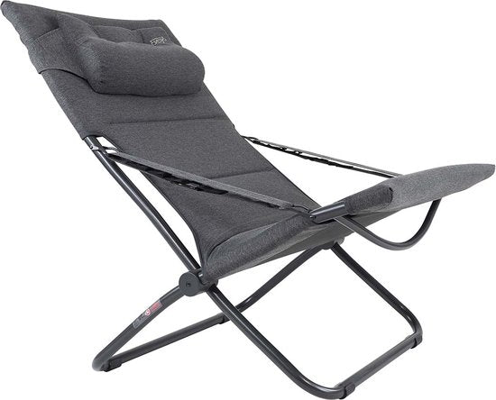 Crespo - Loungestoel - AP/263 - Tex-Supreme - Grijs