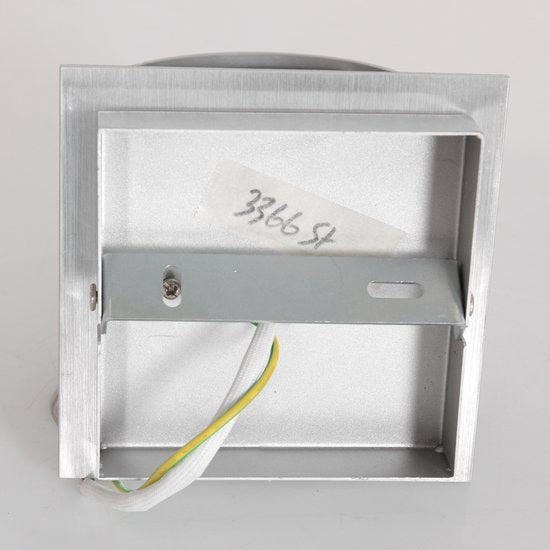 Wandlamp Muro 3366ST Staal G9, verstelbare schotjes, kunststof en metaal, modern design 12x12x14 cm, Steinhauer