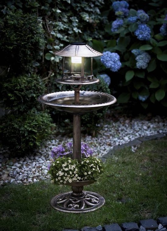 4-in-1 Vogelbad met Plantenbak