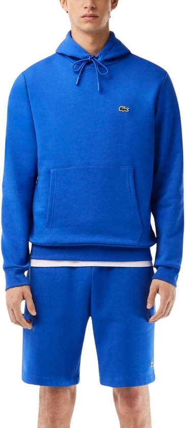 Lacoste Bio Cotton Fleece Hoodie Heren - Maat XS