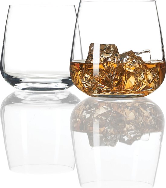 2x Schott Zwiesel Whisky kristalglas - Tritan Kristal set van 2 stuks glazen tumbler