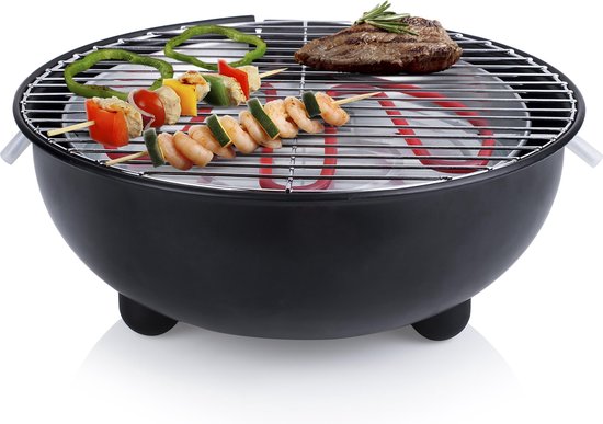 Tristar Elektrische Barbecue - BQ-2880 - 30 cm - Zwart