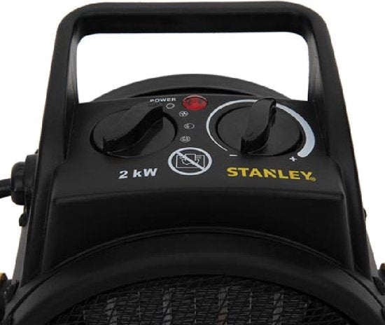 Stanley ST-22-240-E - Ventilatorkachel - 22.7 x 17.2 x 24.5 cm - zwart/geel