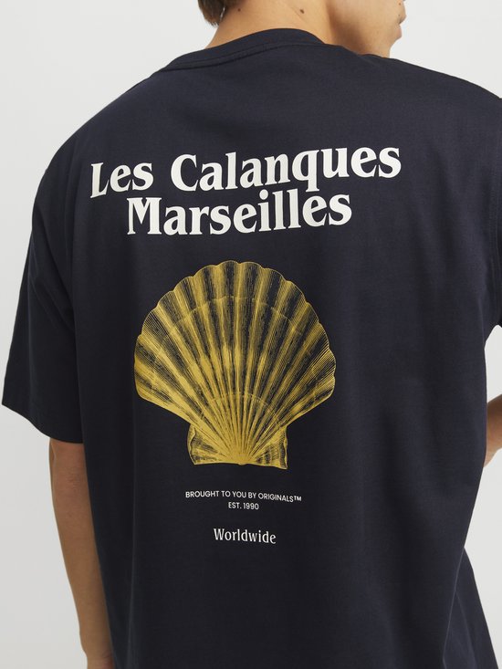 Jack & Jones T-shirts Achterkant bedrukt T-shirts - maat XXL