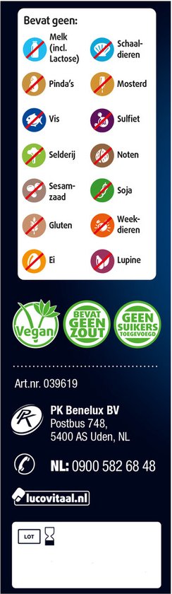 Lucovitaal Hennep Cannabidiol CBD 2.8% Voedingssupplement - 10 milliliter