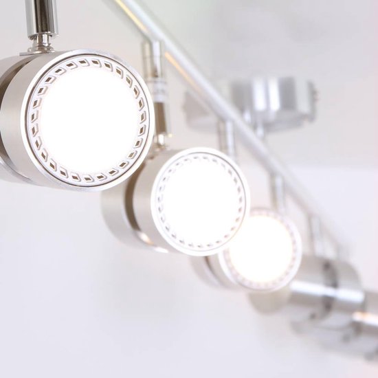 Plafondlamp Steinhauer Natasja LED - Staal