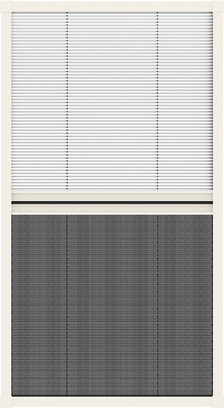 Livn Duoplisse Raamhor Plus 134x160cm Wit - Hor en verduistering in één voor dakramen - Eenvoudig op maat te maken - Voor een maximale opening van 129x160 cm