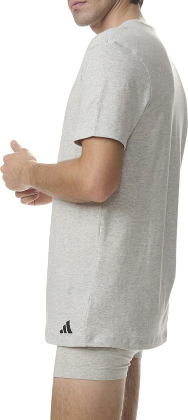 Adidas V-hals Shirt Heren (3-pack) - Maat XL