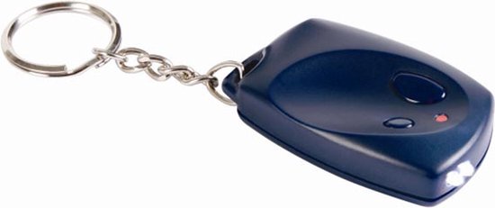 Velleman MK143 zaklamp Blauw Sleutelhanger-zaklamp