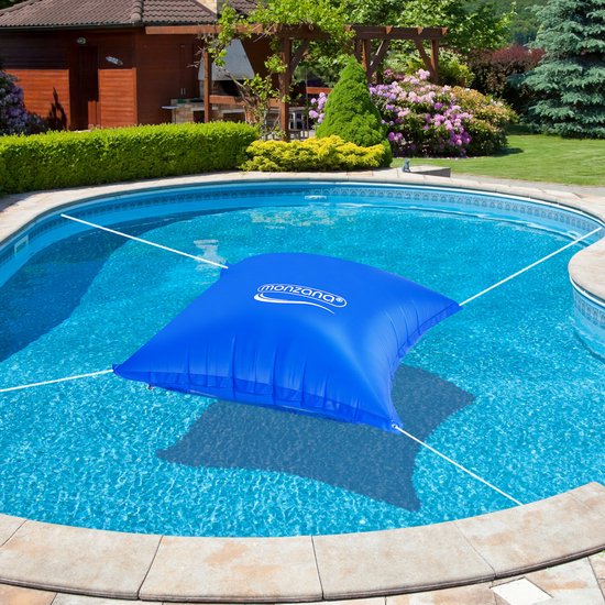 Monzana Zwembadkussen XL 1 stuks - Chloorbestendig PVC – Blauw