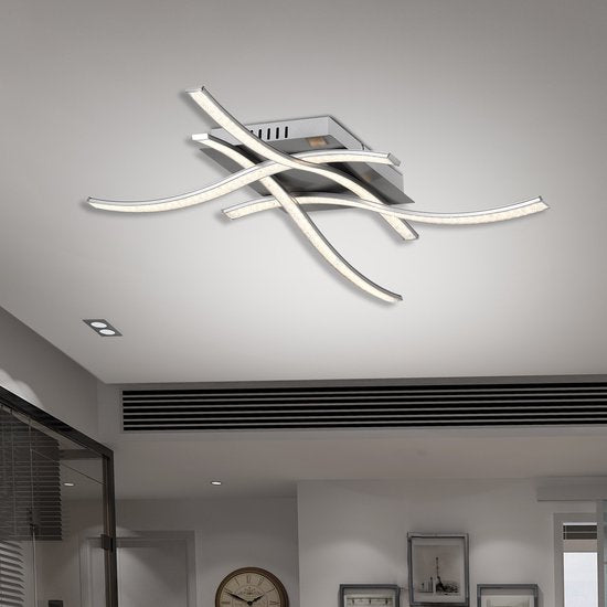 Monzana LED Plafondlamp Tigull - Lamp - Verlichting, 4 Armen