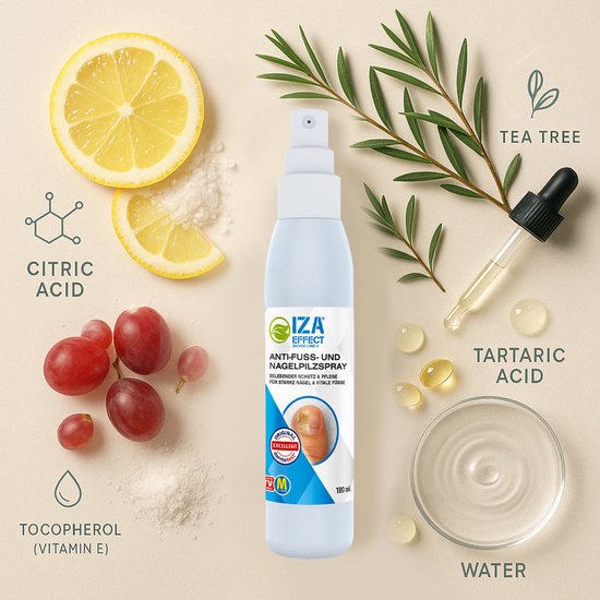 IZA Effect voetverzorgingsspray - 2 stuks - Het origineel van tv - ondersteunt een verbeterd voetklimaat - zonder uitspoelen - voetspray - voethygiëne - verzorgt huid en nagels