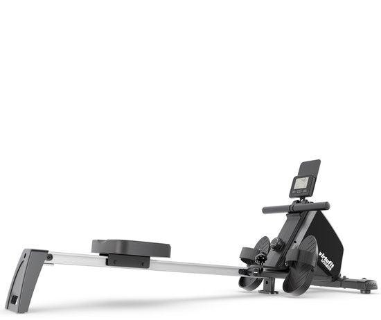 VirtuFit ROW200i Roeimachine - Inklapbaar - 10 weerstandniveaus - Geruisloos - Kinomap & FitShow - LCD Display met Tablethouder - Roeitrainer voor thuis - Roeiapparaat (ROW450)
