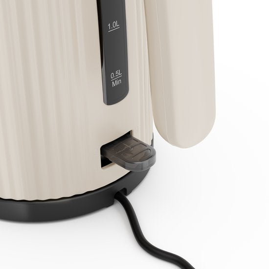Princess Waterkoker Wave 236048 - Retro - 1.7 liter - 2200W - Beige