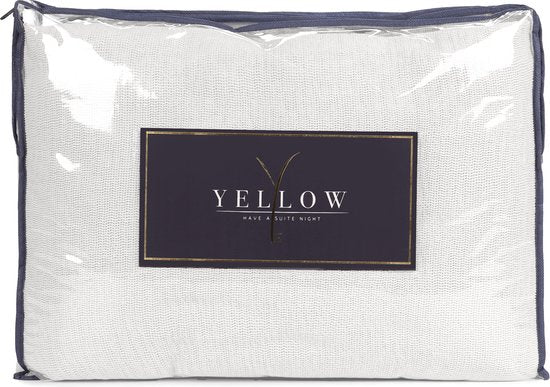 Gele ICA bedsprei - Helder Wit - 270 x 260 cm