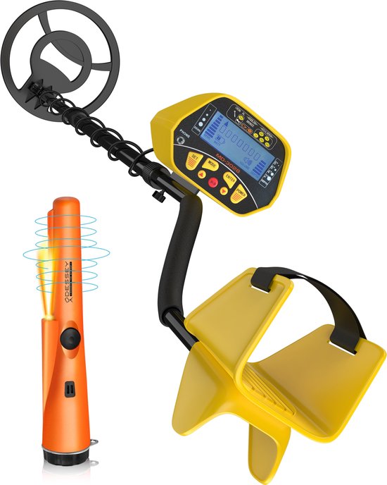 ODESSEY Metaaldetector - met Pinpointer - Volwassenen - Kind - Professioneel - Falconer