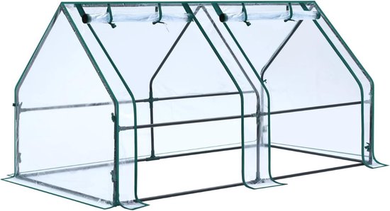 Ceruzo Kweekkas 180 cm – Foliekas – 2 Deuren – Broeikas – Tuin- 180 x 90 x90cm