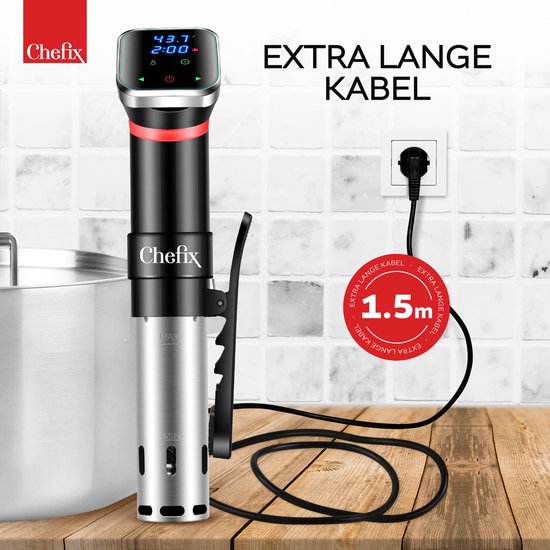 VAIVE Sous Vide Stick - Inclusief Wi-Fi en App – Smart Slowcooker – Koken Koker