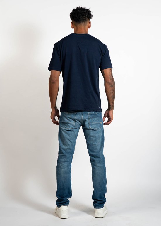 Lacoste Ultra Dry Performance T-Shirt - Navy Blue - Maat 166