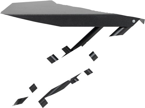 Crespo - Bijzettafel - AP/290 - 43x45 cm - Zwart