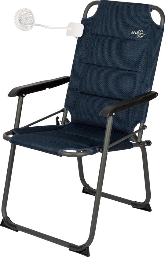 Bo-Camp - Tafelventilator met klem - Flex - Oplaadbaar