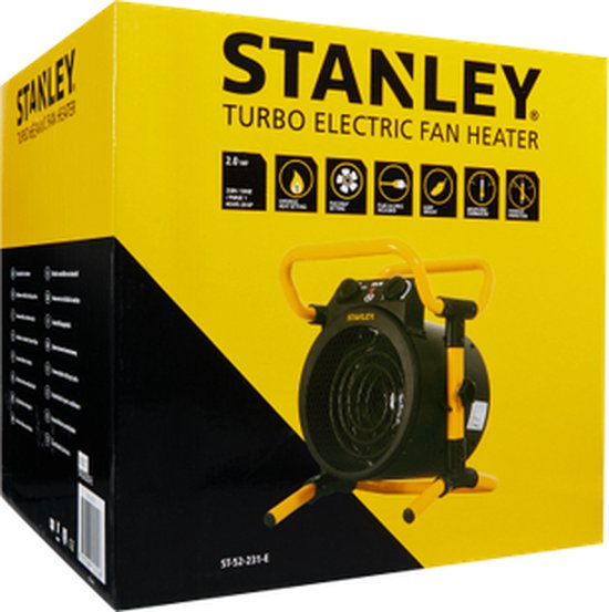 Stanley Straal- en Ventilatorkachel - 2000W