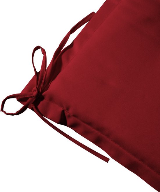 Detex Zitkussens - Set van 6 - Boston Red - 43x39x5cm