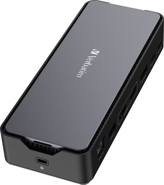 Verbatim CDS-15SSD Bedraad USB 3.2 Gen 1 (3.1 Gen 1) Type-C Zwart, Grijs