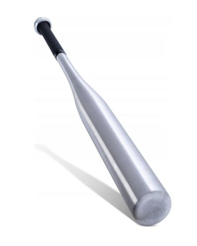 HELDENWERK - Honkbalknuppel - Aluminium - Zilver - 79 cm - Met Anti-slip Grip & Draagtas - Lichtgewicht & Robuust - Ideaal voor Training & Zelfverdediging