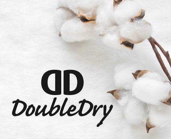 DoubleDry Hotel Washandjes 16 x 21 cm – Set van 6 – 100% Katoen 500 g/m2 – Zacht & Absorberend - Wit