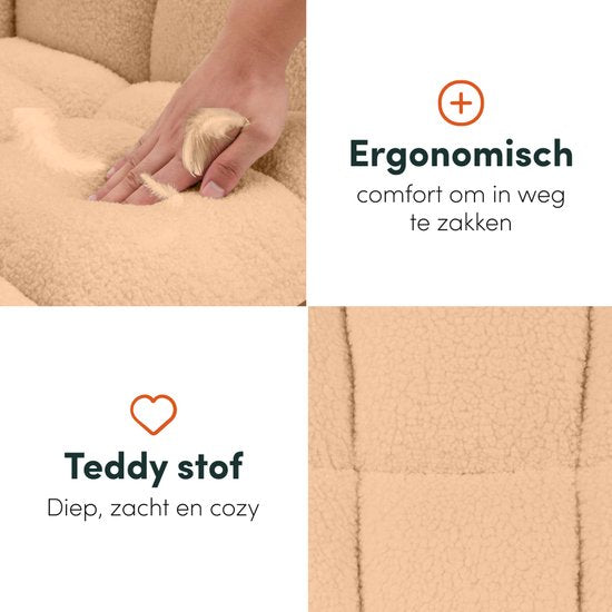 SITTT Schommelstoel - Relaxstoel babykamer - Fauteuil - Voedingsstoel - Bruin - Mocha Mousse