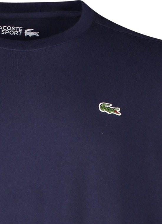 Lacoste Basic Sportshirt - Mannen - blauw - maat 5
