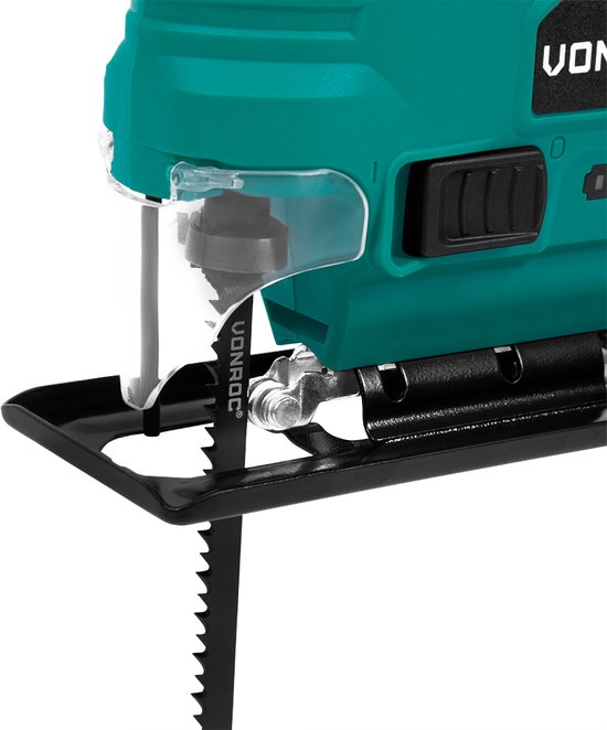 VONROC Accu Decoupeerzaag 12V - Incl. Accu, usb-c kabel en zaagbladen