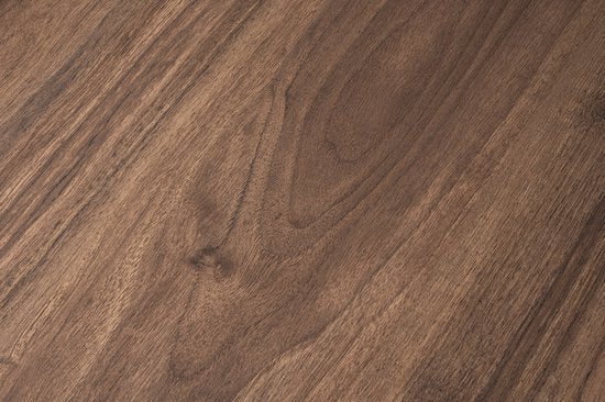 Dimehouse Salontafel - Ovaal - 85x30x30 cm - Melamine - Japandi - Houtlook - Naturel Walnoot