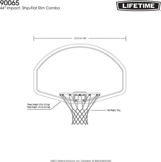 Lifetime - Basketbalhoepel - LH10100