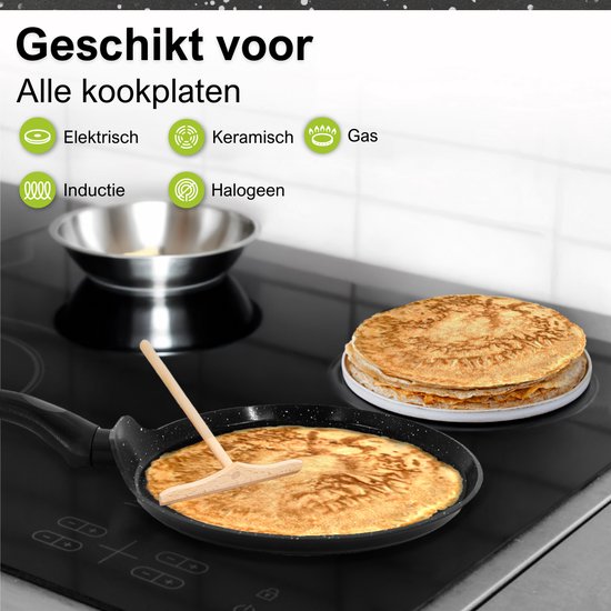 CeraFusion Pannenkoekenpan 24 cm - Inductie - Pannenkoekenpannen - Pannekoekenpan - Pancake Pan - Crepe Pan
