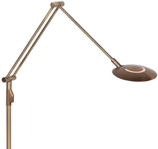 Steinhauer Exclusive - vloerlamp - Zenith2 - brons - kunststof metaal - designlamp - LED - 4391BR