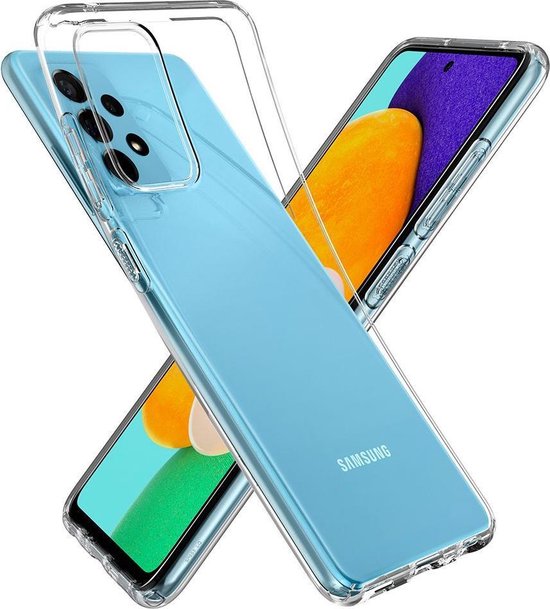 Spigen Liquid Crystal Backcover geschikt voor Samsung Galaxy A72 hoesje - Transparant