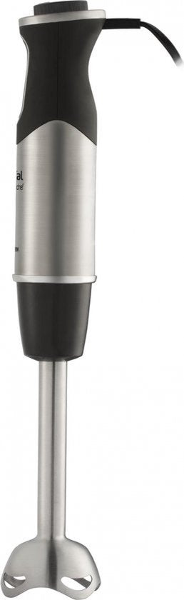 Tefal Quickchef HB6598 - Staafmixer - Inclusief Mengbeker en Hakmolen - Krachtige Prestaties - Zilver/Zwart - 1000W