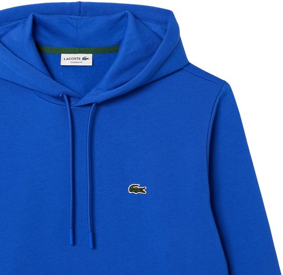 Lacoste Bio Cotton Fleece Hoodie Heren - Maat XS