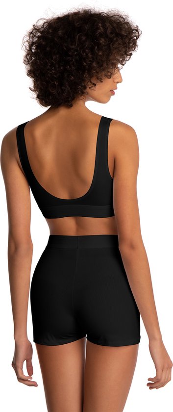 Wolford - BIKE SHORT - Beauty Cotton - Zwart