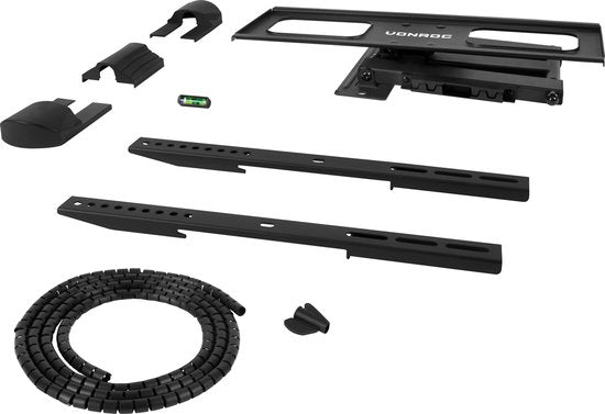 VONROC TV beugel – Draai- en kantelbaar voor 32 t/m 75 Inch – Universeel tot 50 kg. – Incl. montagemateriaal