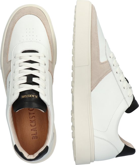 Blackstone Crag Ragner Sneakers - Wit/Zwart - Maat 42